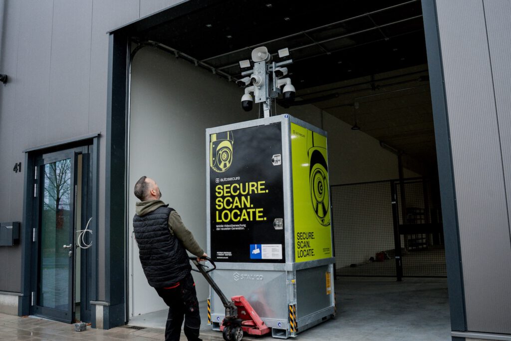 Videoüberwachung mieten für Firmengelände